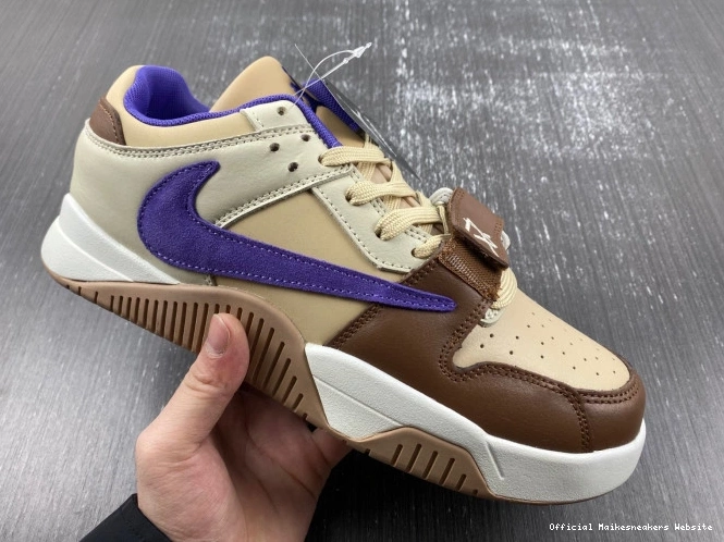 Official Maikesneakers TRAVIS JORDAN FZ8117-900 CUT X THE SCOTT CHECK 0728